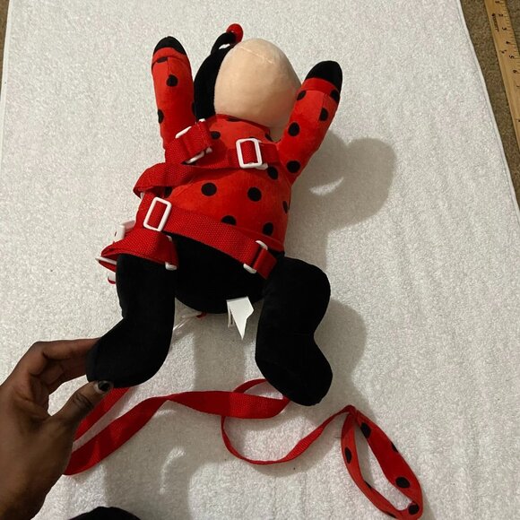 Lady Bug Plush On Leash - Picture 8 of 12